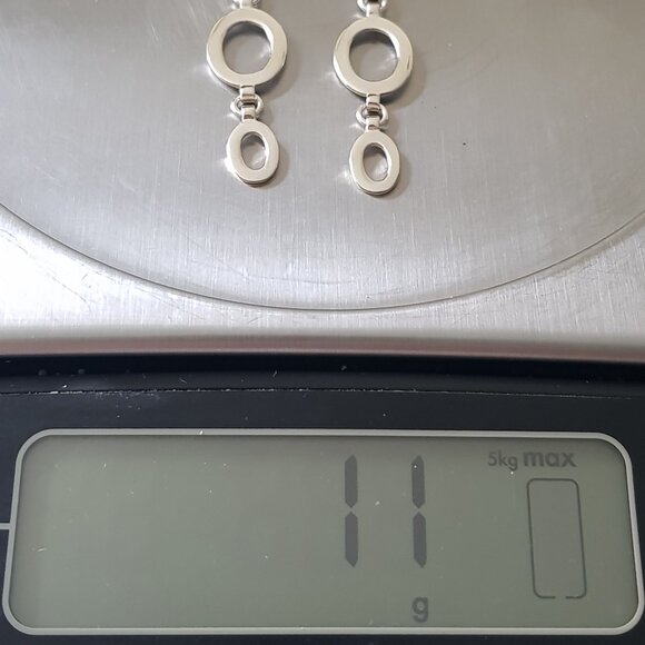 Sterling silver earrings - Picture 2 of 8